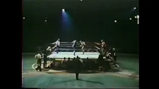 The Sheik and Bobby Heenan vs Dick The Bruiser and Bobo Brazil .1974