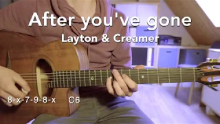 After you´ve gone - chord lesson with tab - gypsy style -