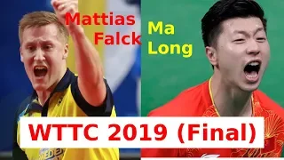 Ma Long vs Mattias Falck - World Championschips 2019 - (Final)