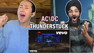 INDIANS Shocked Reaction to AC/DC - Thunderstruck | First Time Watching!!