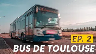 Les bus en banlieue de Toulouse
