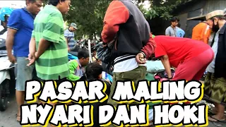 PASAR MALING||BERBURU BARANG BEKAS BRANDED SIAPA TAHU HOKI