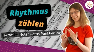 Rhythmus zählen in verschiedenen Taktarten | Online Klarinette Lernen