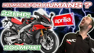 Aprilia RSV4 2021 review:  NOT FOR THE OPEN ROAD!