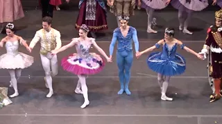 Royal Opera House : 'The Sleeping Beauty.' Curtain Call. 13/11/19. Francesca Hayward....