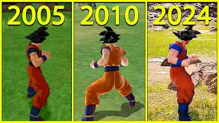 Evolution of Son Goku in Dragon Ball Games 1997-2024