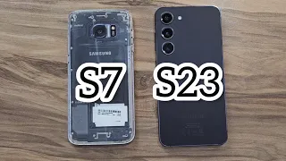 Samsung Galaxy S7 vs Samsung Galaxy S23