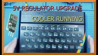 ZX Spectrum 48K 7805 Voltage Regulator Upgrade.