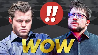 THE MOVE OF THE YEAR | Magnus Carlsen vs Maxime Vachier-Lagrave | Grenke Chess Open 2024