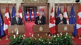 Streit um Handelsabkommen zwischen Kanada und der EU