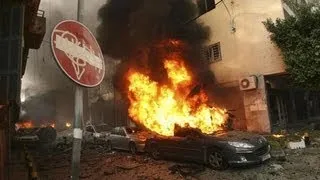 Footage shows Beirut blast devastation