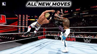 ALL New moves in WWE 2K24 but under 7 minutes