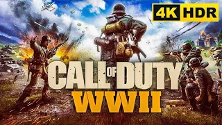 Call of Duty  WWII gameplay ნაწილი 1 [4K Ultra HD 60 FPS]