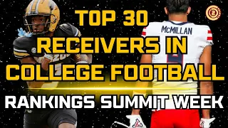 TOP 30 RECEIVERS IN COLLEGE FOOTBALL