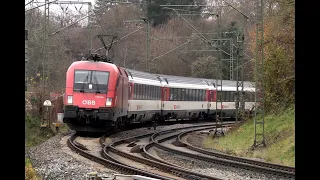 Gäubahn - InterCity der SBB / DB / ÖBB zwischen Stuttgart und Zürich  2022