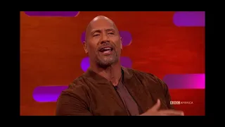 Dwayne “The rock” Johnson rapping moana on the Graham Norton show#therock#dj