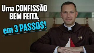 Como fazer uma CONFISSÃO BEM FEITA? Aprenda esses 3 pontos para receber o Sacramento da Confissão.