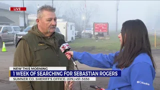 1 week of searching for Sebastian Rogers