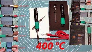 Pinecil v2 / Pine64 power test PD3.1/PD3.0/QC/DC Barrel 24V /400°C