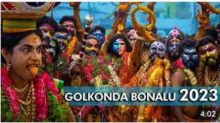 BOWENPALLY BHARATH ||PAILWAAN POTHARAJ ||  DANCE  || GOLKONDA BONALU || #2023 ||