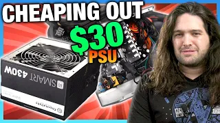 Taking Risks on a Cheap PSU: $30 Thermaltake 430W SMART Power Supply Review