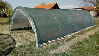 Plastenik, metalni i plasticni - Greenhouse, metal and plastic