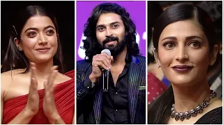 Rashmika & Shruti Haasan Impressed With Malayalam Actor Dev Mohan's Emotional Winning Speech