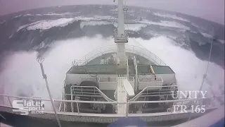 Storm aboard Scottish Pelagic Ship UNITY FR165