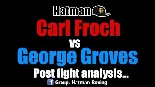 CARL FROCH VS GEORGE GROVES - TERRIBLE STOPPAGE!!!