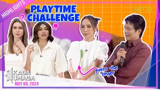 BO CERRUDO, NAKIPAG KULITAN SA PLAYTIME CHALLENGE KASAMA ANG MGA GIRL KADA