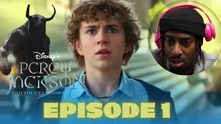 Percy Jackson episode 1( this is what we need!) Reaction with Brandon!