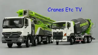 Sunraise Zoomlion 64X-6RZ Concrete Pump + Mixer by Cranes Etc TV