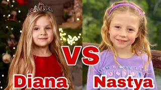 Diana vs Nastya | Kids Diana Show vs Like Nastya Lifestyle Comparison, Height, Weight, Hobbies,My TV