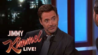 Robert Downey Jr. Says Chris Evans Was Nervous at the “Civil War” Premiere