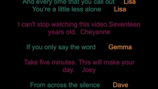 Dear Evan Hansen - You Will Be Found (karaoke)