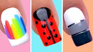 17 Simple Nail Art Compilation (Trend 2021) | Nail Art Ideas for beginners | Olad Beauty