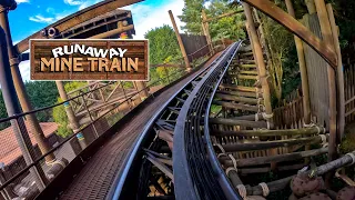 Runaway Mine Train [4K] On Ride POV - Alton Towers Resort