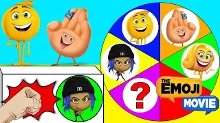 Hi-5 Emoji and Jailbreak Play the Emoji Movie Spin the Wheel Game, Paw Patrol Toys | Ellie Sparkles