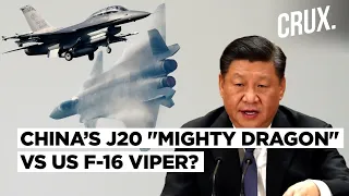 China Says It Used J20 "Mighty Dragon" For "Punishment" Drills; Prepping For US F-16 Viper Showdown?