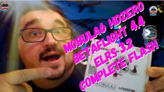 Full Mobula6 HDZERO betaflight 4.4 flash tutorial.