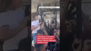 Video shows celebrations in West Bank