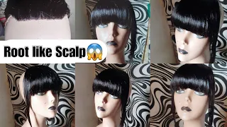 How To Make Clip in Bangs / Fringe  / New Method / Beginner Friendly