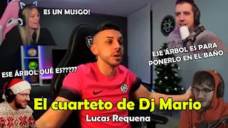 EL CUARTETO DE @DjMaRiiO - Lucas Requena | Feat. @auron, @RebornLive, @_biyin y @wismichu