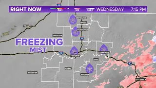 LIVE | Freezing mist tonight, heavy sleet/ice tomorrow for Arkansas