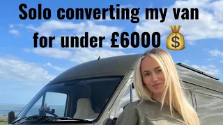 Luxury Van Build for under £6000 | Solo Van Conversion