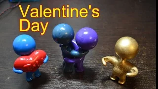 Подарок на день святого Валентина своими руками. Present St. Valentine's Day