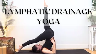 15 Minute Hatha Yoga for Lymphatic Drainage | Full Body Yoga for Lymphatic System