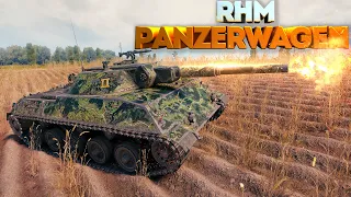 Rheinmetall Panzerwagen (Begleitpanzer 57Skin) - 9.182K Damage - Kolobanov - World of Tanks Gameplay