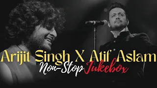 Arijit Singh x Atif Aslam  Non-stop Jukebox | The Love Mashup 2023 | Life Of Rhythms