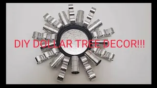 Amazing DIY Home  Decor  Using Dollar Tree Mirror and Napkin Rings! 👌♥️👌